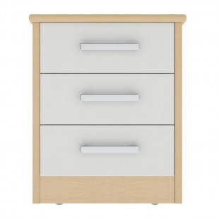 Pembroke 3 Drawer Bedside Cabinet