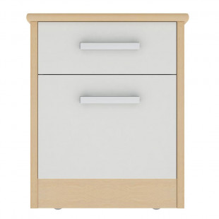 Pembroke Door & Drawer Bedside Cabinet