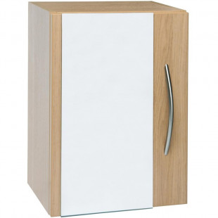 Wall Mounted Bathroom Cabinet With Mirror, Single