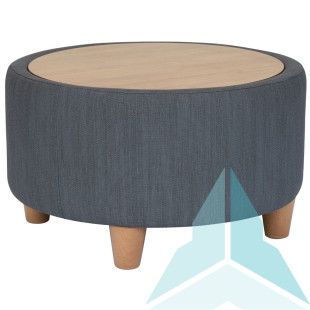 Round Upholstered Coffee Table