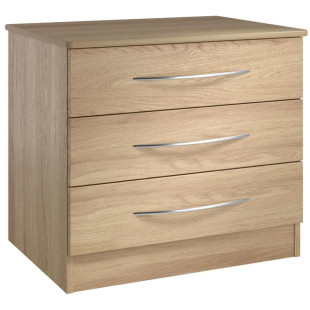 Brentwood 3 Drawer Wide Chest