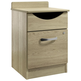 Stirling Door & Drawer Bedside Cabinet