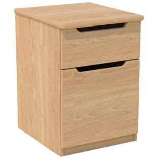 Tenby Door & Drawer Bedside Cabinet