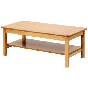 Rectangle Coffee Table With Shelf