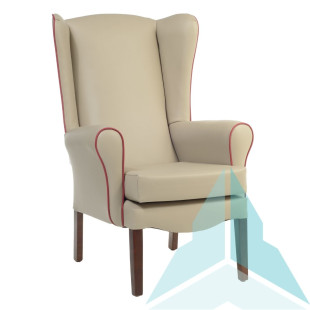 Ashford Armchair in Zest Putty and Zest Cherry