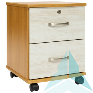 Argyle 2 Drawer Bedside Cabinet with Light Artwood