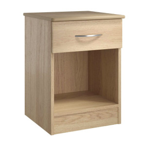 Brentwood 1 Drawer Bedside Cabinet