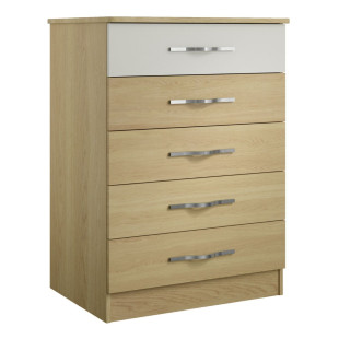 Henley 5 Drawer Wide Chest