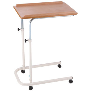 Standard Overbed Table, With Castors