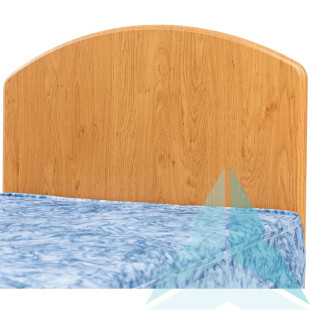 3ft Wooden Headboard, Dark Oak