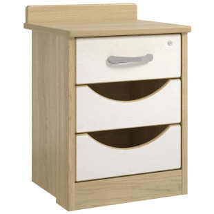 Etton 3 Drawer Bedside