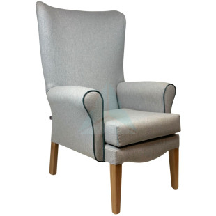 Lomond Curved High Back Armchair