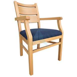 Challenging Behaviour Dining Armchair With Upholstered Seat