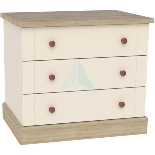 Grantham 3 Drawer Wide Chest