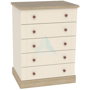 Grantham 5 Drawer Wide Chest